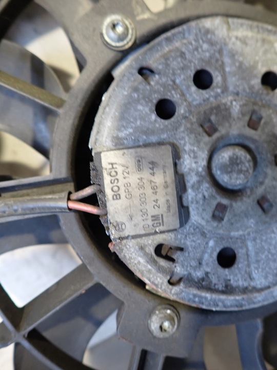 фото №2, Вентилятор радиатор opel zafira b 1.9