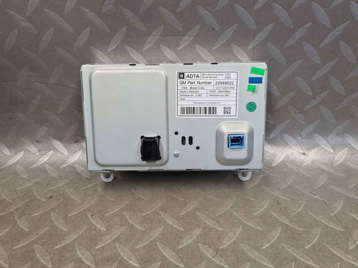 фото №8, Радіо дисплей екран cd600 opel meriva ii b оригінал 22948022