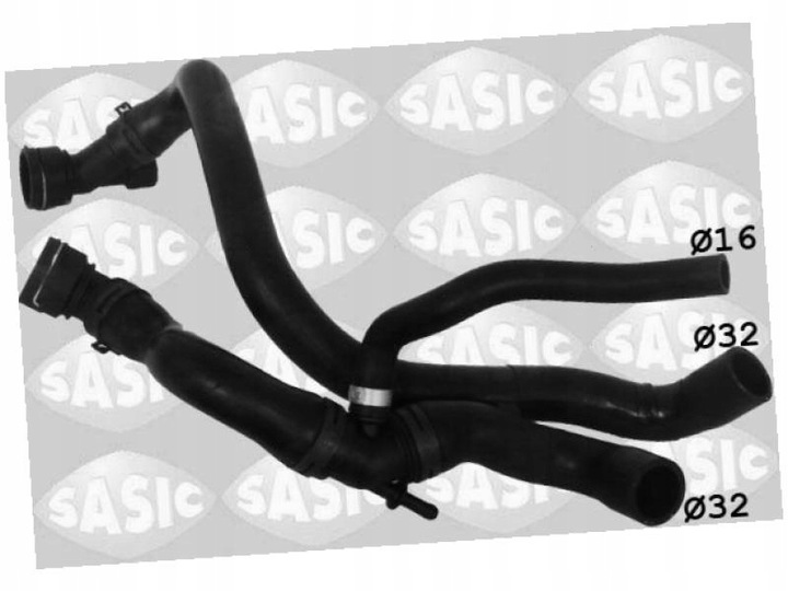 фото №2, Шланг радиатор sasic 3406119
