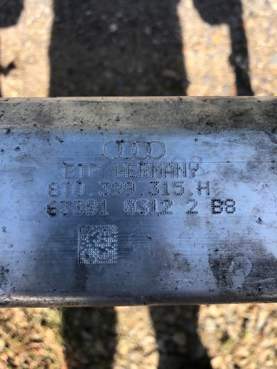 фото №7, Тележка подрамник перед audi a4 b8 8t0399315h