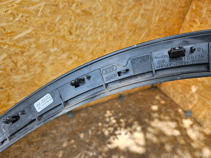 фото №15, Молдинг накладка крыльев левое зад audi q5 80a s-line 80a853817a