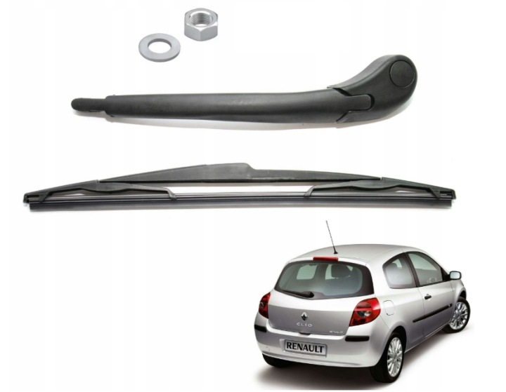 фото №9, Рычаг листовая рессора + дворники na зад renault clio iii 2005-2007
