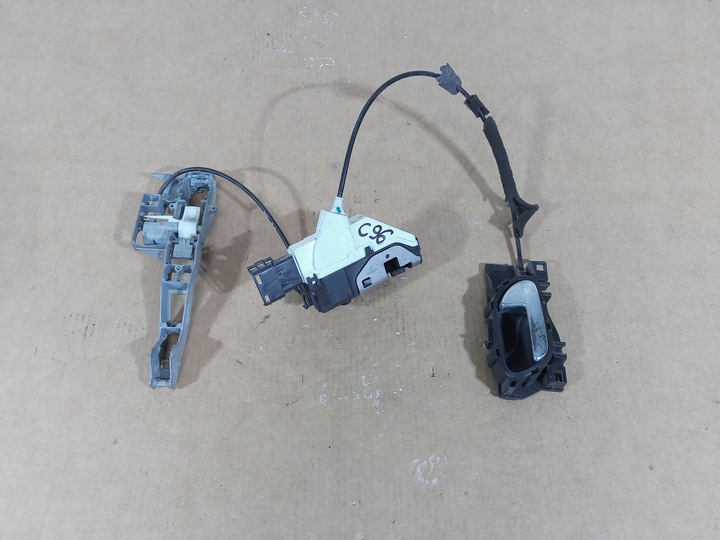 фото №1, Citroen c3 ii 2010-2016 замок ручка основа двері перед праві