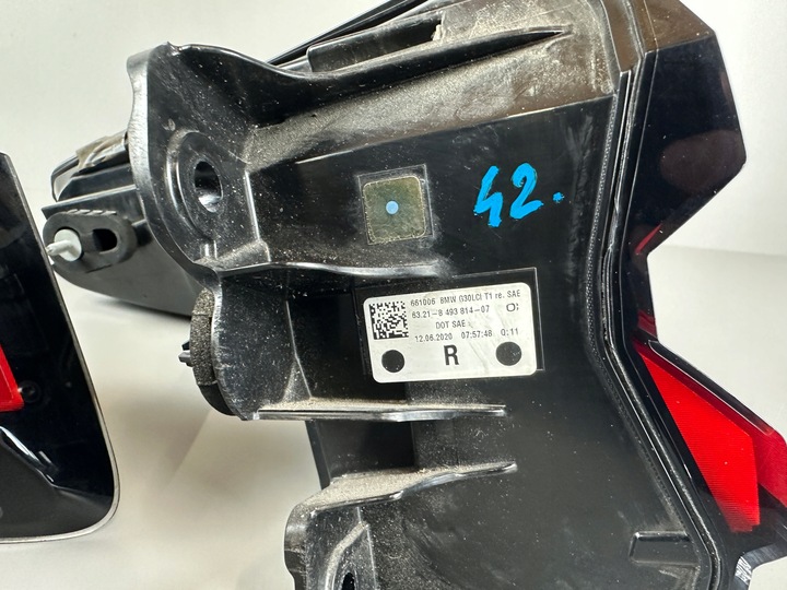 фото №12, Bmw 5 g30 lci рестайлинг лампы зад задние левая правая usa 8493813 8493814