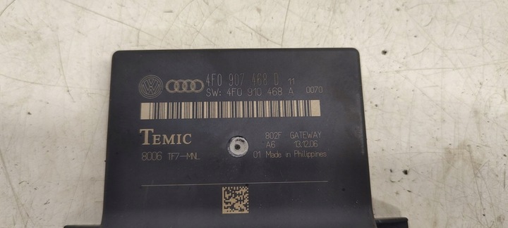 фото №2, Модуль шлюз audi a6 c6 3,0 tdi quattro