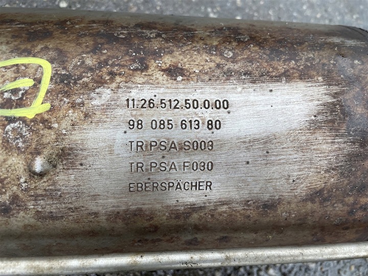 фото №10, Dpf fap каталізатор 2.0 bluehdi євро peugeot expert 3 iii 16-19r