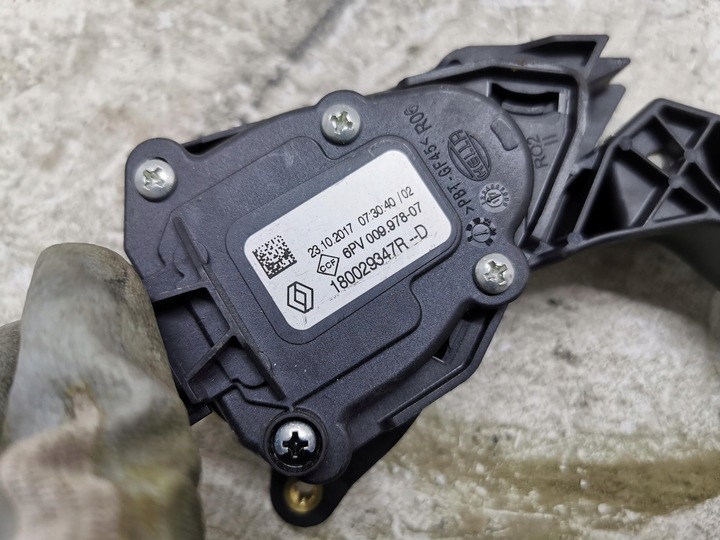 фото №7, Потенціометр газу renault captur i 180029347r