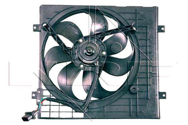 фото №2, Nrf вентилятор радиатор vw golf 4/octawia 1,9tdi