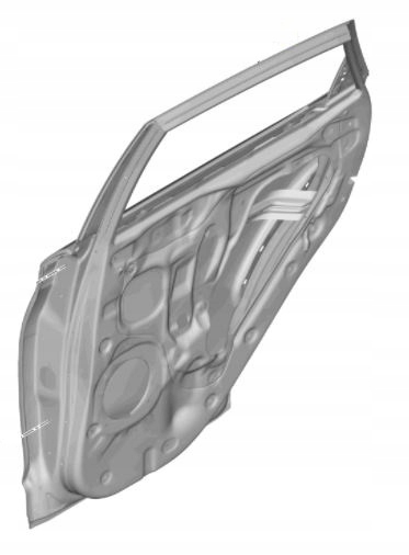 фото №1, Двері зад задні зад праві hyundai kona 2017-2022 нове oem