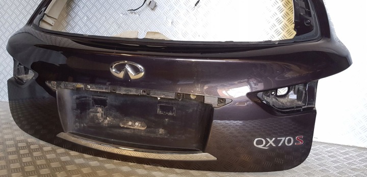 фото №11, Infiniti fx ii fx30d fx35 fx50 qx70 s кришка багажника зад задня голий гарна
