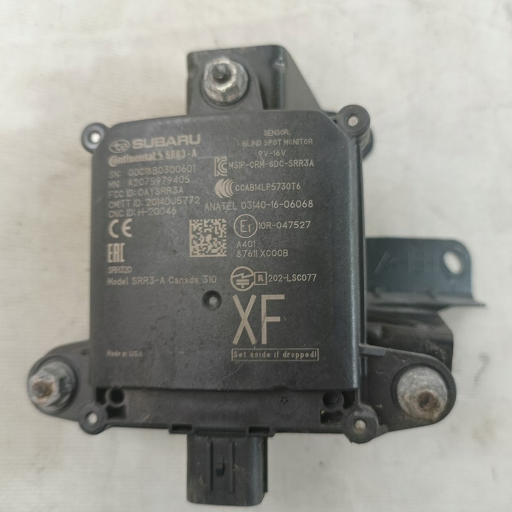 фото №10, Subaru ascent 19- модуль радар датчик мертвого pola usa 10r-047527