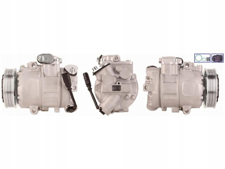 фото №1, Компрессор кондиционера vw bora 1.6 02-05 fox 1.4 05-09