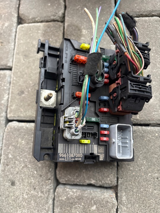 фото №8, Модуль bsm коробка запобіжників l11 9661087080 peugeot citroen