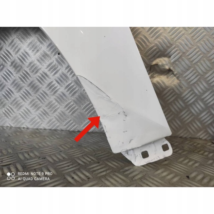 фото №7, Ford transit connect ford tourneo connect крило переднє лівий перед білий