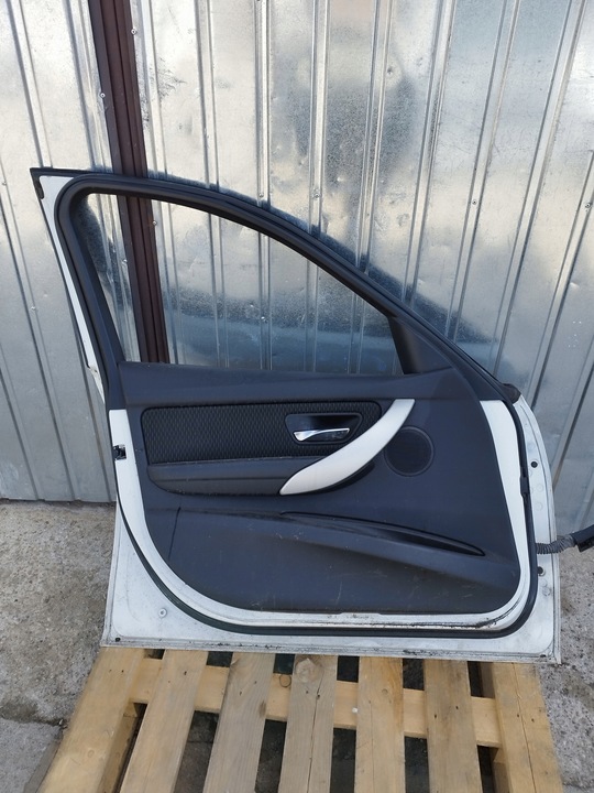 фото №12, Двері лівий перед оригінал лак bmw 3 f30 f31 2012-2015 a300 alpin білий