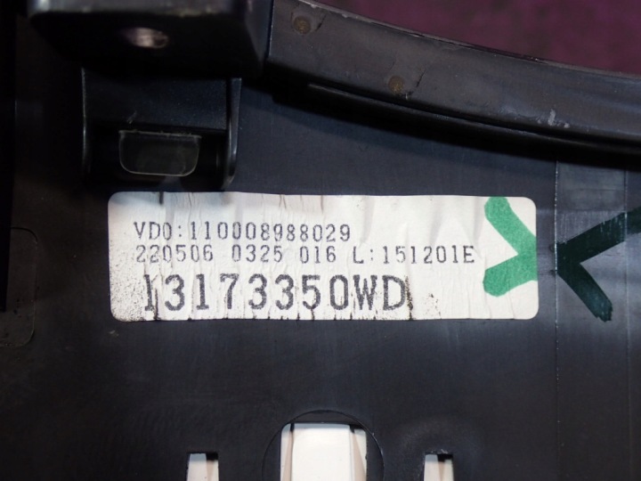 фото №9, Opel corsa c 03-06 рестайлинг 1.0 60km панель приборов 13173350wd 159584km