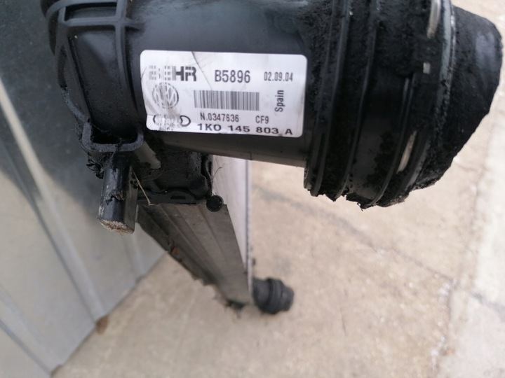 фото №5, Интеркулер vw audi seat skoda 1k0145803a