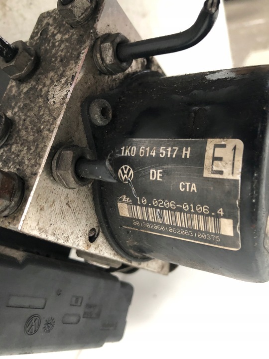 фото №4, Насос abs audi a3 8p 1k0614517h