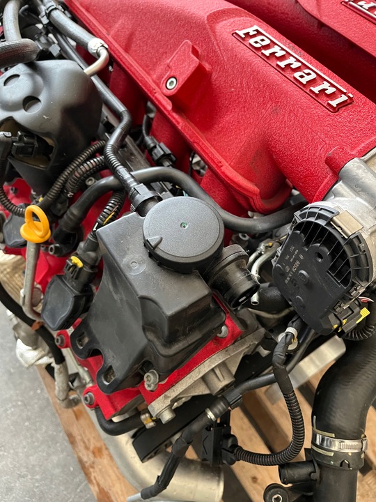 фото №7, Ferrari portofino f164 двигатель комплектный двигатель v8 двигатель з номером
