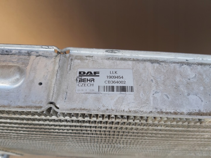 фото №8, Daf cf euro6 радіаторів повітря інтеркулер 1909454 1993569