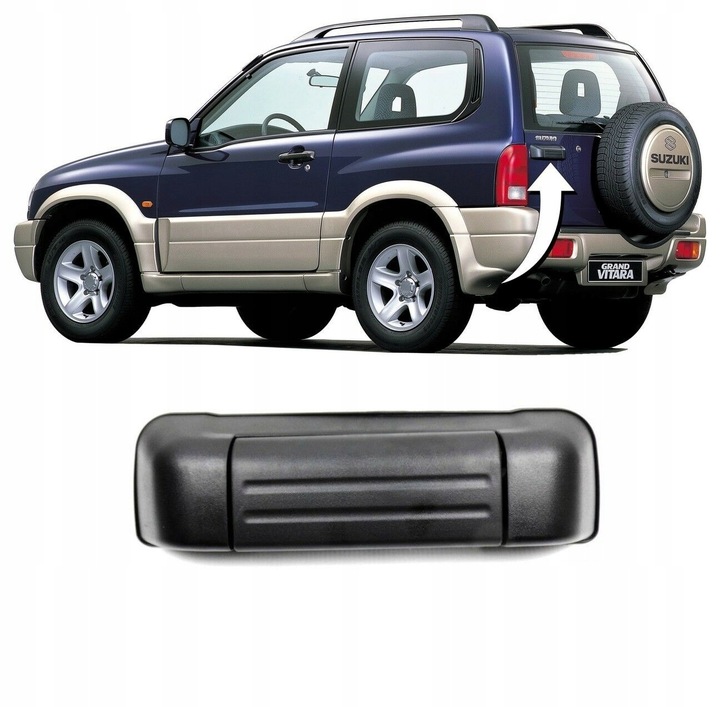 фото №4, Ручка крышки задней багажника зад наружная do suzuki vitara grand
