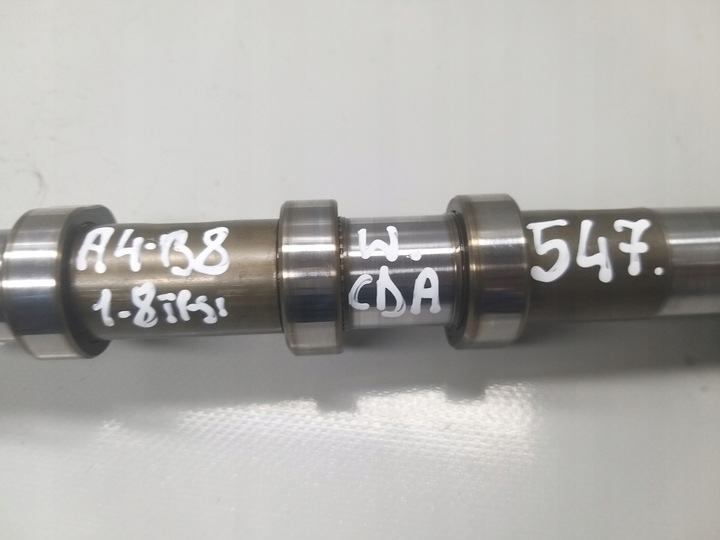 фото №13, Вал розподільний вал вихлоп 1.8 tfsi a3 a4 leon tt golf passat 06h109102q bzb