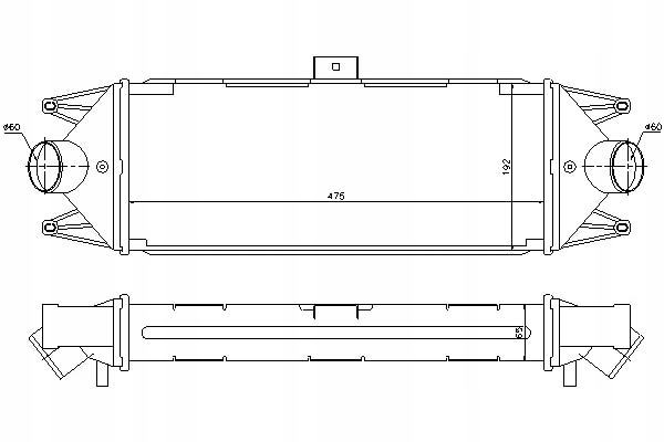 фото №2, Інтеркулер iveco daily iii daily iv daily v 2.3d-