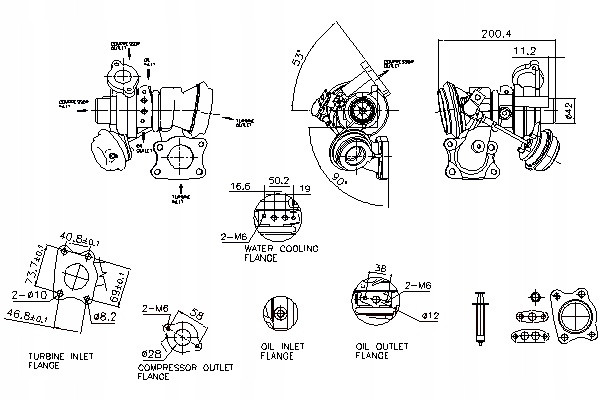 фото №2, Турбонагнетатель ds ds 3 ds 4 citroen berlingo multispace c3 aircross