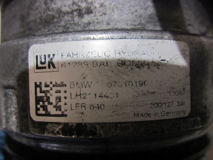 фото №10, Bmw x5 e70 4.8 n62 насос усилителя 6781019 32416783964 32416781019