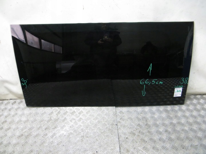 фото №1, Trafic vivaro ii длинный стекло кузовная левая зад задняя 01-14