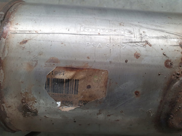 фото №9, Глушник dpf каталізатор вихлоп fap peugeot 208 308 1.6 блакитний hdi ehdi