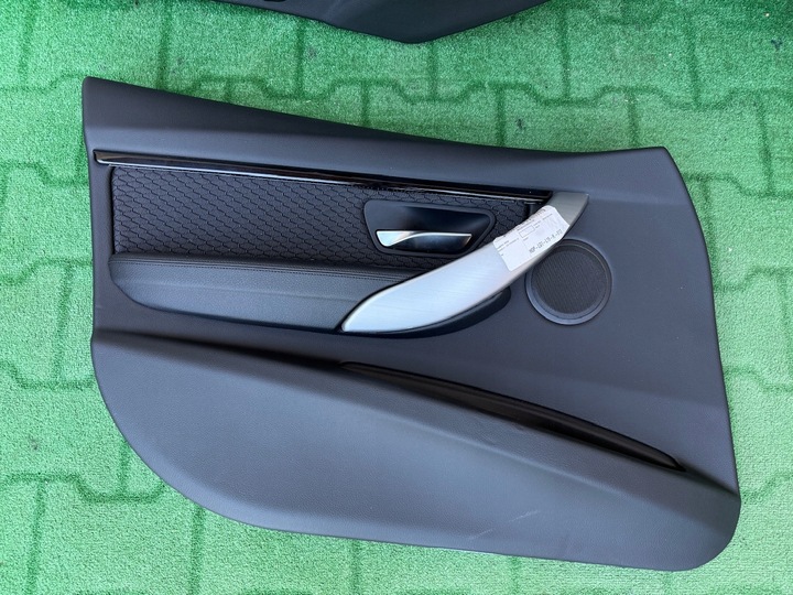 фото №10, Оббивка оббивка двері bmw 3 f30 4szt комплект синя nić