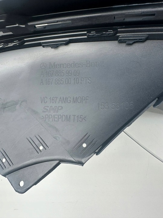 фото №13, Mercedes gle w167 167 рестайлинг amg line бампер переднее