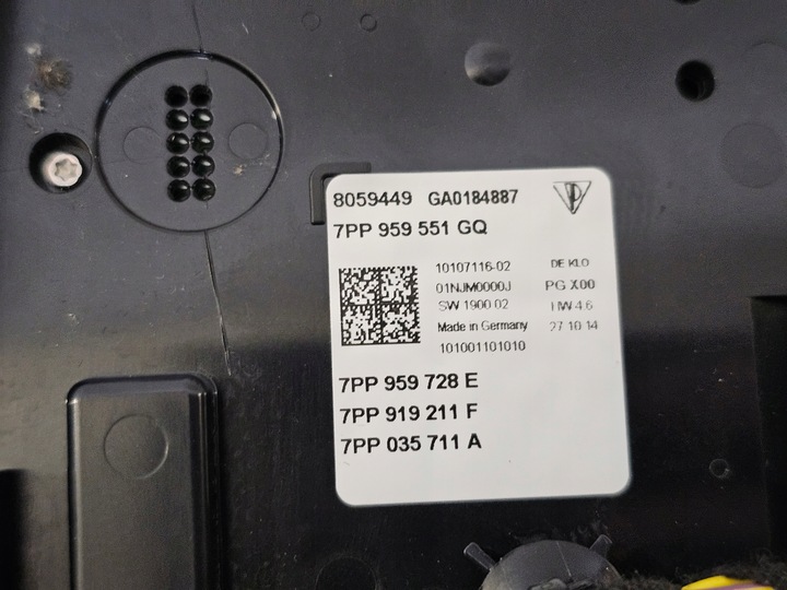 фото №7, Лампа потолок лампа porsche cayenne 7p panamera 970 7pp919317