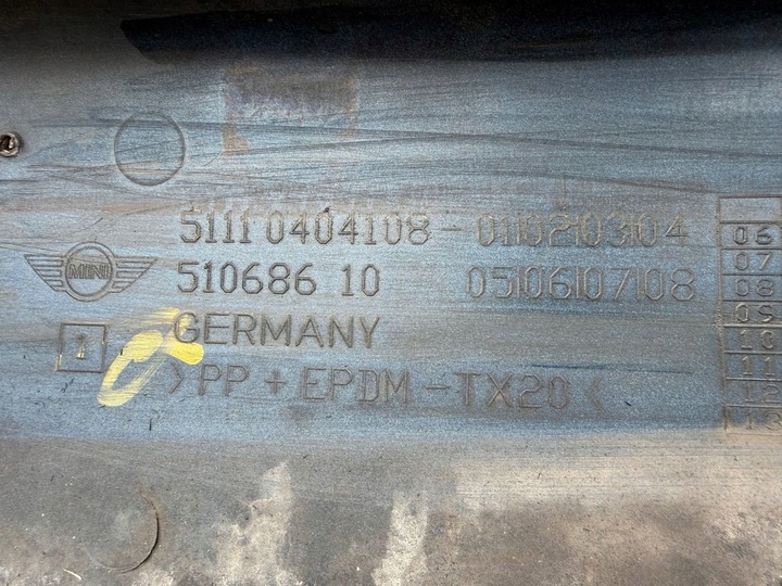 фото №7, Бампер mini cooper s jcw r56 аеродинамічний комплект 2007r оригінал ні клеєний