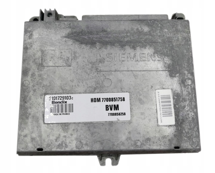 фото №1, Блок управления renault clio 1.2 s101729103c 7700851758