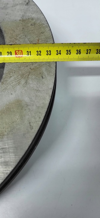 фото №14, Land cruiser prado 120 02-09r диск тормозная диски перед 338mm 43512-60151