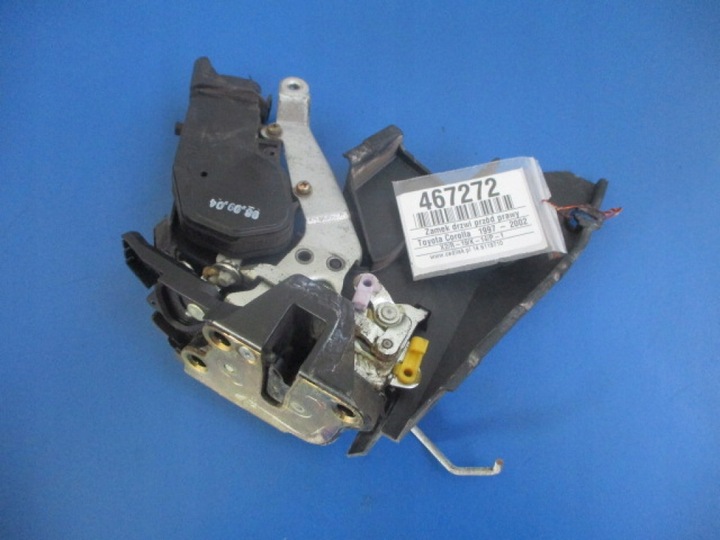 фото №1, Toyota corolla e11 3d замок дверь перед правый 4pin