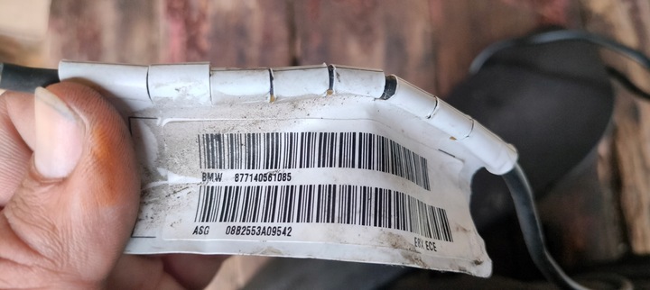 фото №8, Подушка сидіння подушка безпеки bmw оригінальний номер 601978901 601978900