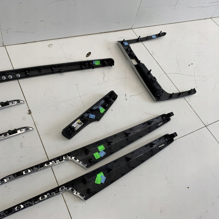 фото №10, Комплект dekorów dekor дверь панели консоли туннеля 7sz audi q5 80a s-line 19r