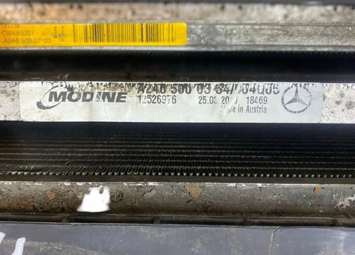 фото №6, Комплект радіатор mercedes-benz b w246, w242 a2049066802 електричний 2016