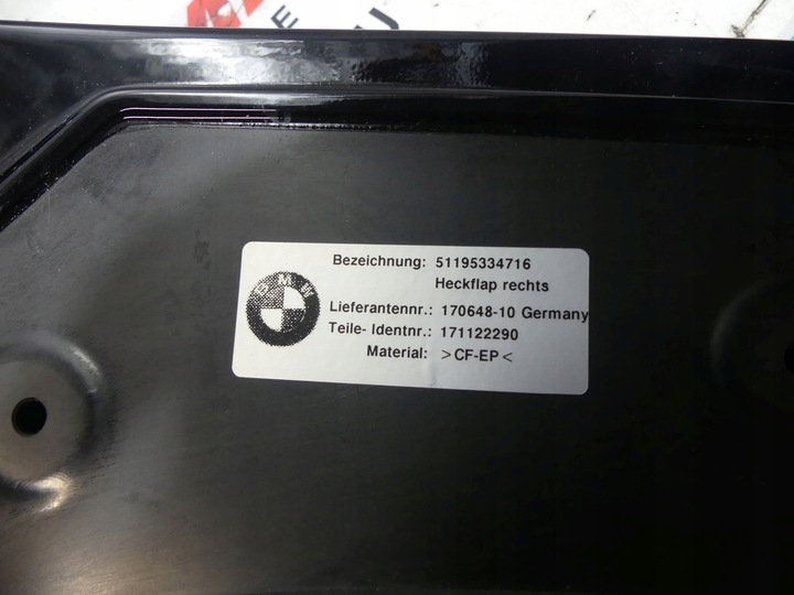 фото №13, Bmw x5m f15 накладка бампера зад ліва права карбон комплект