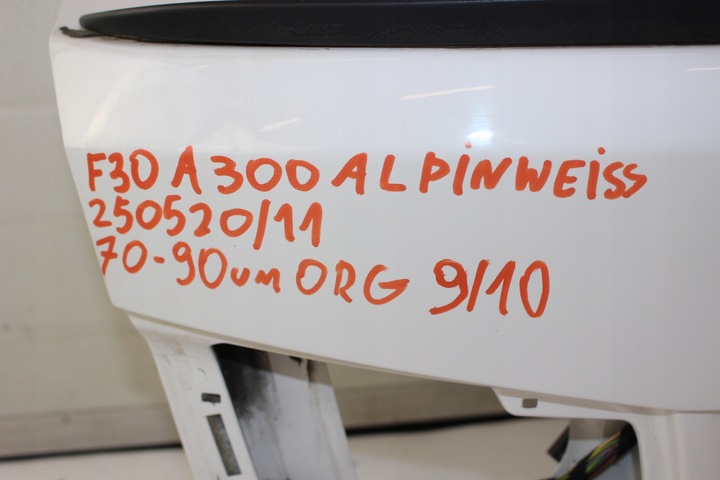 фото №9, Кришка багажника bmw f30 a300 альпійський білий