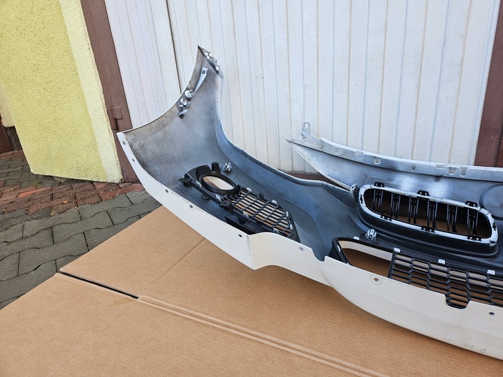 фото №13, Бампер перед bmw 3 f30 f31 m набір 6 pdc камери альпійський білий a300