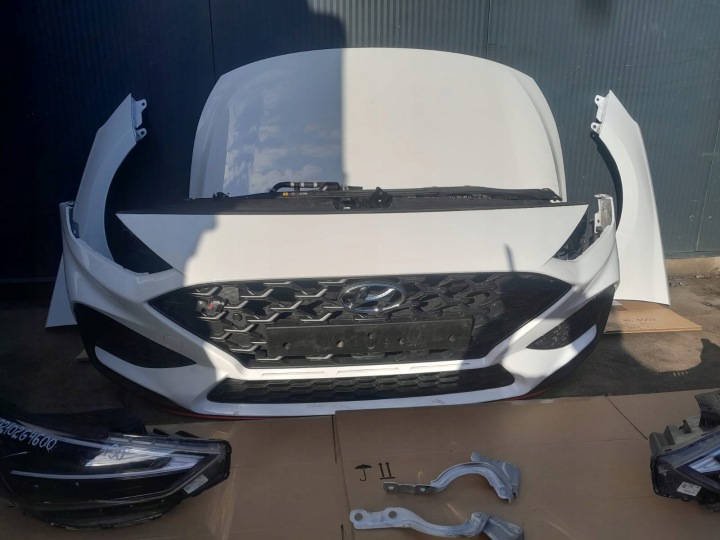 фото №14, Комплектний перед бампер капот hyundai i30n iii рестайлінг 2.0 tgdi білий