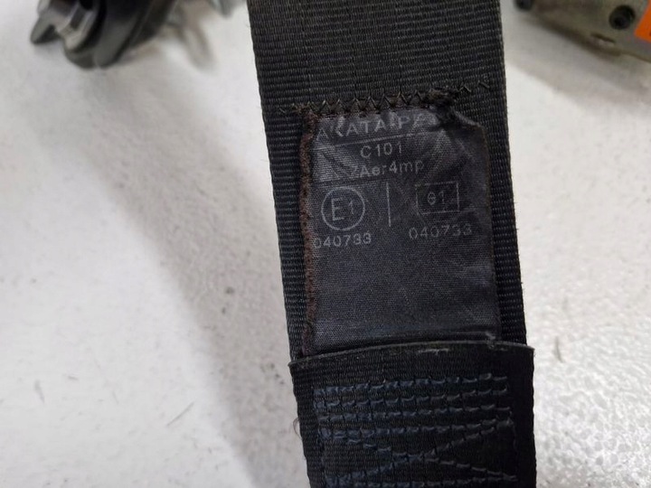 фото №14, Citroen c4 picasso i 1 pas безопасности правые перед переднее натяжитель