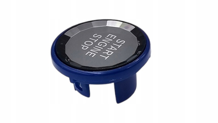 фото №9, Кнопка crystal старт сплав jaguar f-pace xfl xel xf xe синий алмаз