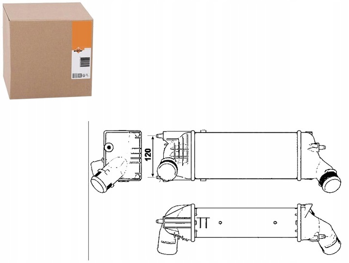 фото №1, Nrf интеркулер citroen, peugeot c5, 407 04-