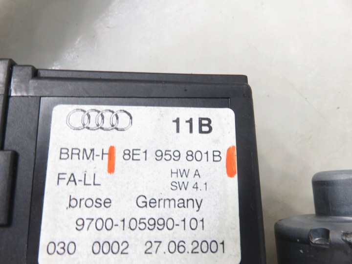 фото №7, Підйомник вікна ліве передній audi a4 b6 5wk47002abf 8e1959801b 0130821765
