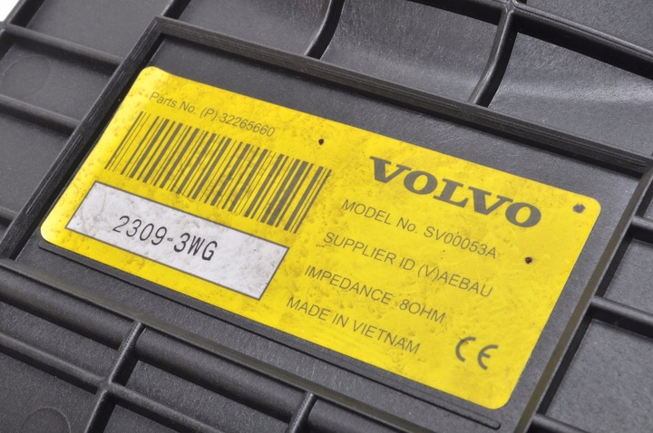 фото №7, Volvo s60 iii xc60 ii динамік сабвуфер bowers & wilkins 32265660